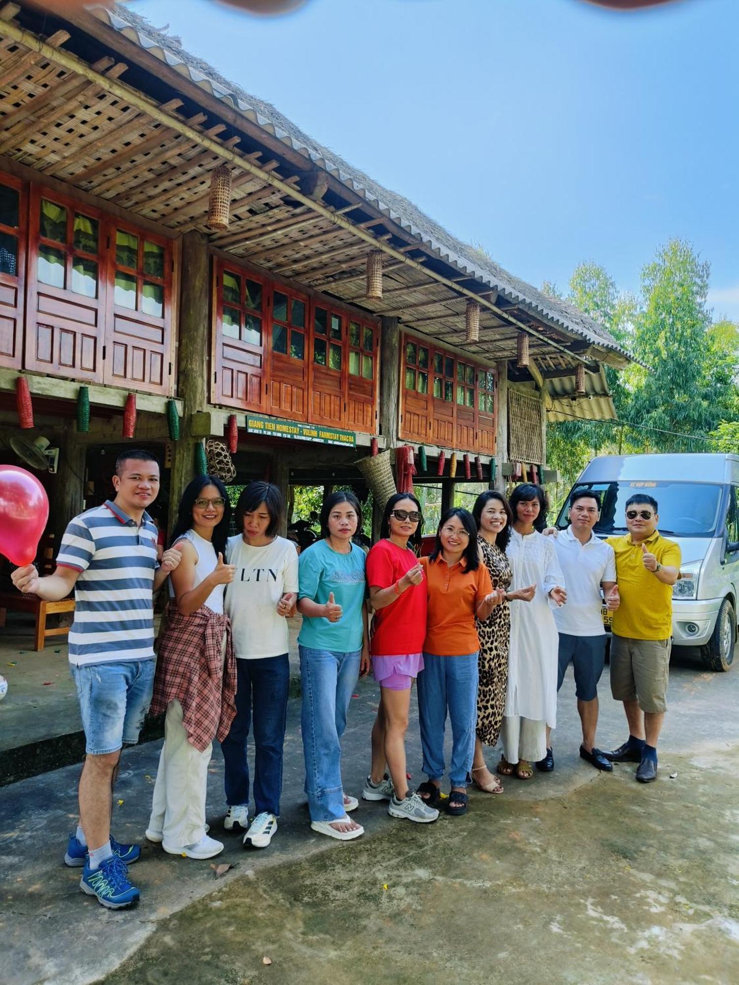 Giangtien Homestay-Vulinh Farmstay-Bungalow Yen Binh Dış mekan fotoğraf