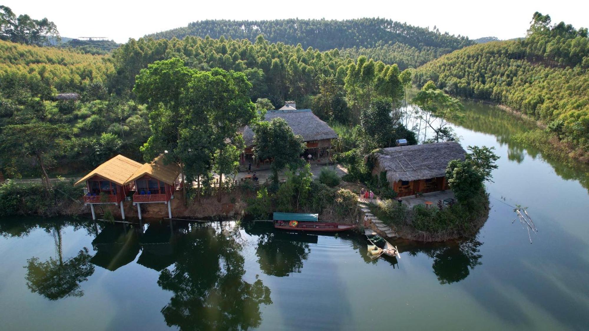 Giangtien Homestay-Vulinh Farmstay-Bungalow Yen Binh Dış mekan fotoğraf